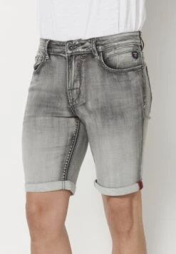 Koroshi Regular Fit- Shorts Vaqueros - Denim Gris Grey Denim -Solid Ventas 72508b57b2e540098e2e45155439df1d