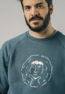 Brava Fabrics Walke - Sudadera - Blue -Solid Ventas 72776ea5e9ca4c038918401d58272231