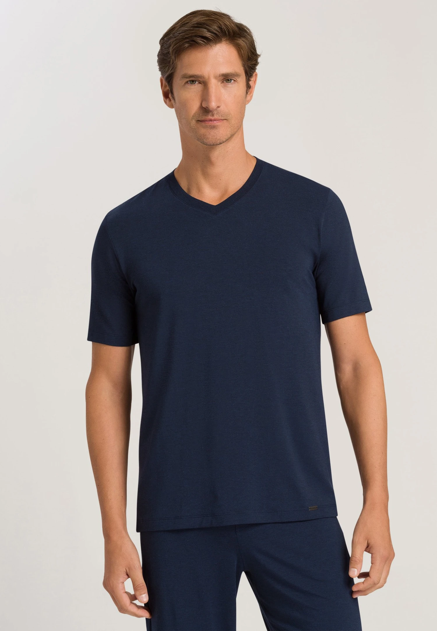HANRO Casuals - Camiseta Básica - Deep Navy 3 HANRO Casuals - Camiseta Básica - Deep Navy