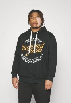 Jack & Jones Jjmikk Hood - Sudadera - Black