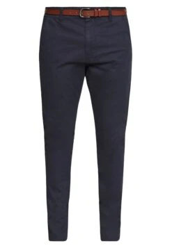 Indicode Jeans Gover - Pantalones Chinos - Navy 10 Indicode Jeans Gover - Pantalones Chinos - Navy -Solid Ventas 73e2351e93ab48908f81a50c3f5657f8