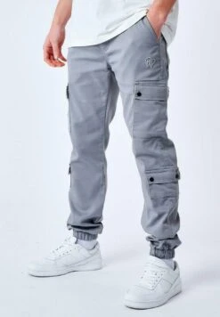 Pantalones Cargo - Gris