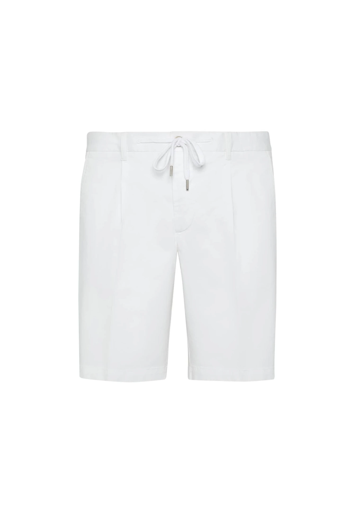 Stretch Summer Bermuda- Shorts - White 9 Stretch Summer Bermuda- Shorts - White - Imagen 7