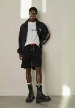 GCDS Reflective Logo Track - Chaqueta De Entrenamiento - Black -Solid Ventas 7a2a690f28b1435989d59cb316750f13