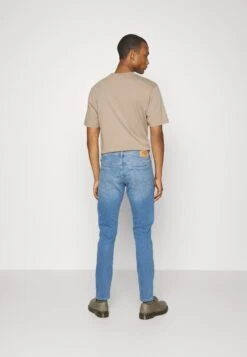 Jack & Jones Jjiglenn Jjoriginal - Vaqueros Slim Fit - Blue Denim -Solid Ventas 7a86e9288d964d14bfa3fd389aa2f567