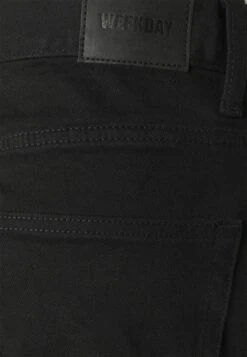 WEEKDAY Sunday - Vaqueros Slim Fit - Almost Black -Solid Ventas 7aaf7e502fe3417dae30b24d4d543e37