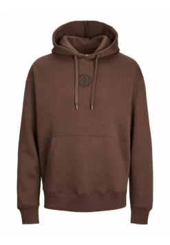 Jack & Jones Jersey Con Capucha - Seal Brown -Solid Ventas 7ae9e06440144ba581ddb87796bd235e
