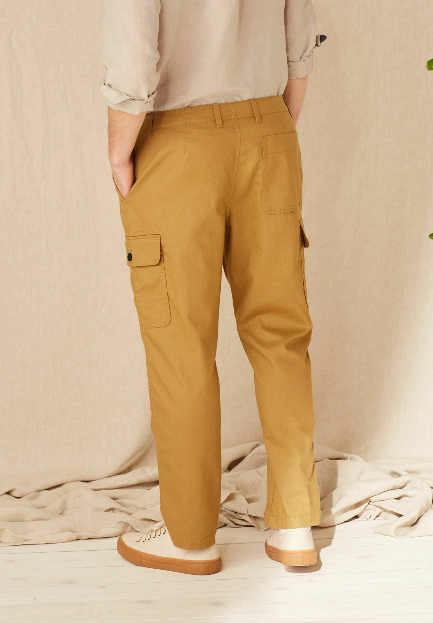 Next Pantalones Cargo - Tan Brown 5 Next Pantalones Cargo - Tan Brown - Imagen 3