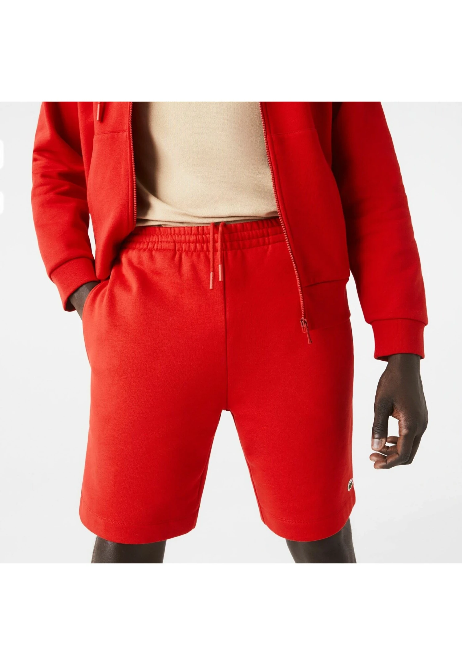 Lacoste Short Homme - Pantalones Deportivos - Rouge 3 Lacoste Short Homme - Pantalones Deportivos - Rouge
