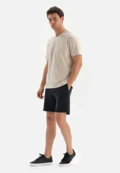 Regular - Camiseta Básica - Beige -Solid Ventas 7cd8afc829ad4226a7c3aed601f0aa7e