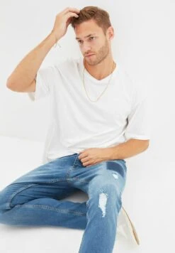 Trendyol Vaqueros Boyfriend - Navy Blue 13 Trendyol Vaqueros Boyfriend - Navy Blue -Solid Ventas 7ef68b97a2144dad825cd41cf9172acf