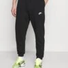 Nike Sportswear Club Pant - Pantalones Deportivos - Black/White -Solid Ventas 7f200b5fa1474670af05af8c9c4c602c