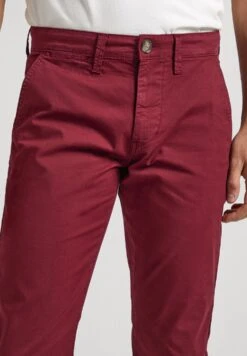 Pepe Jeans Charly - Pantalones Chinos - Burgundy -Solid Ventas 7f24ecb3281c44538f10533b8f753280