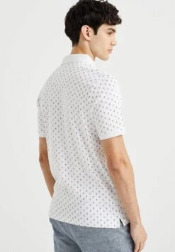 WE FASHION Met Dessin - Polo - White 9 WE FASHION Met Dessin - Polo - White -Solid Ventas 801917cf565a40dd801e4182c5fc51de