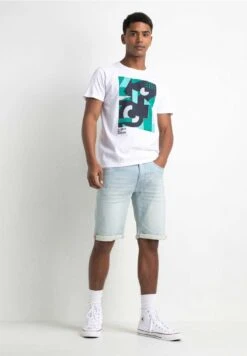 Petrol Industries Jackson- Shorts Vaqueros - Bleached