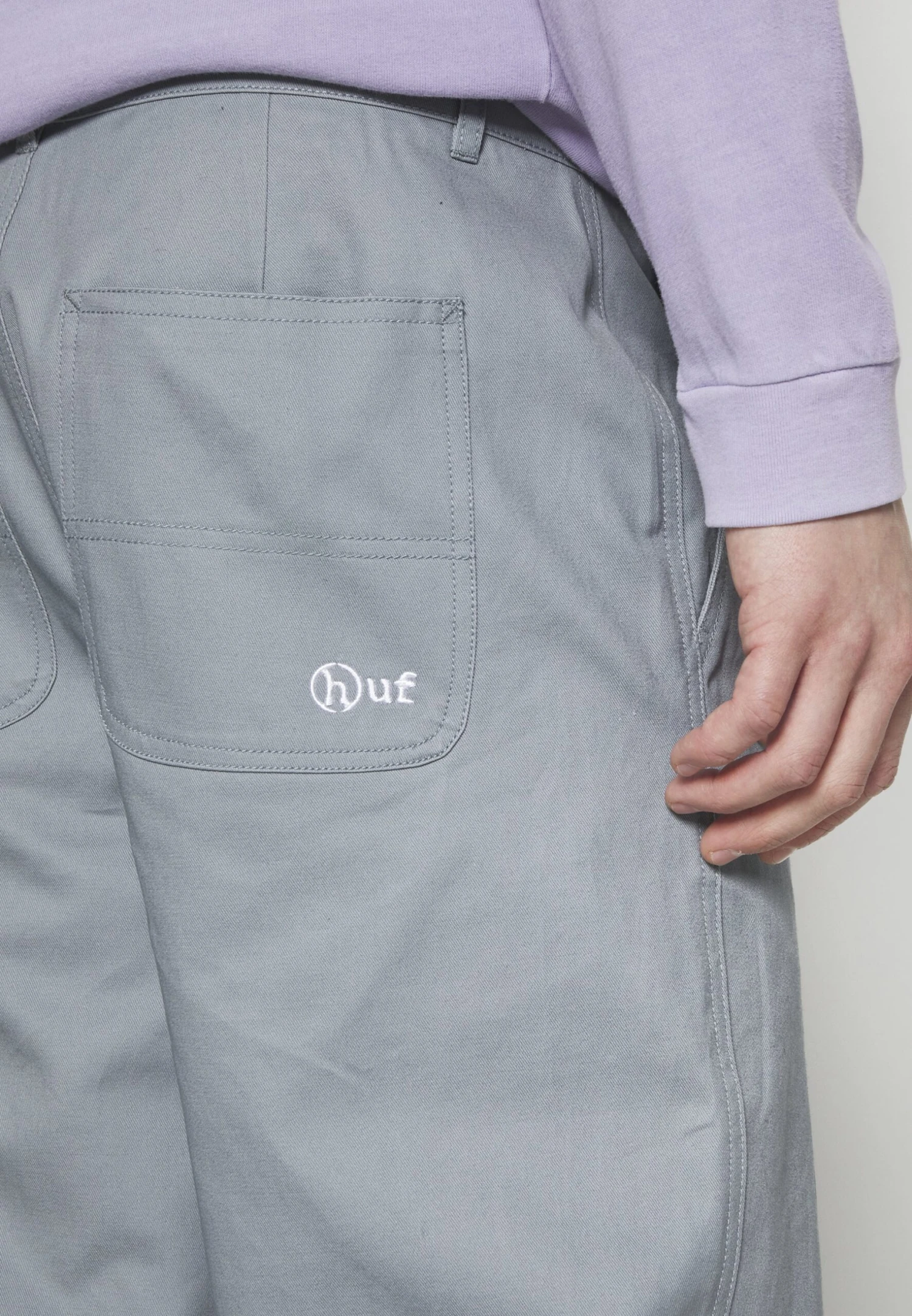 HUF Hayes Pant - Pantalones - Slate 9 HUF Hayes Pant - Pantalones - Slate - Imagen 7