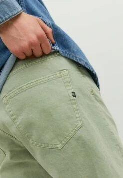 Jack & Jones Chris Cooper Cj 772 Lid - Vaqueros Rectos - Green Olive -Solid Ventas 84bd9c215bf44376bcb24354bfa510c1