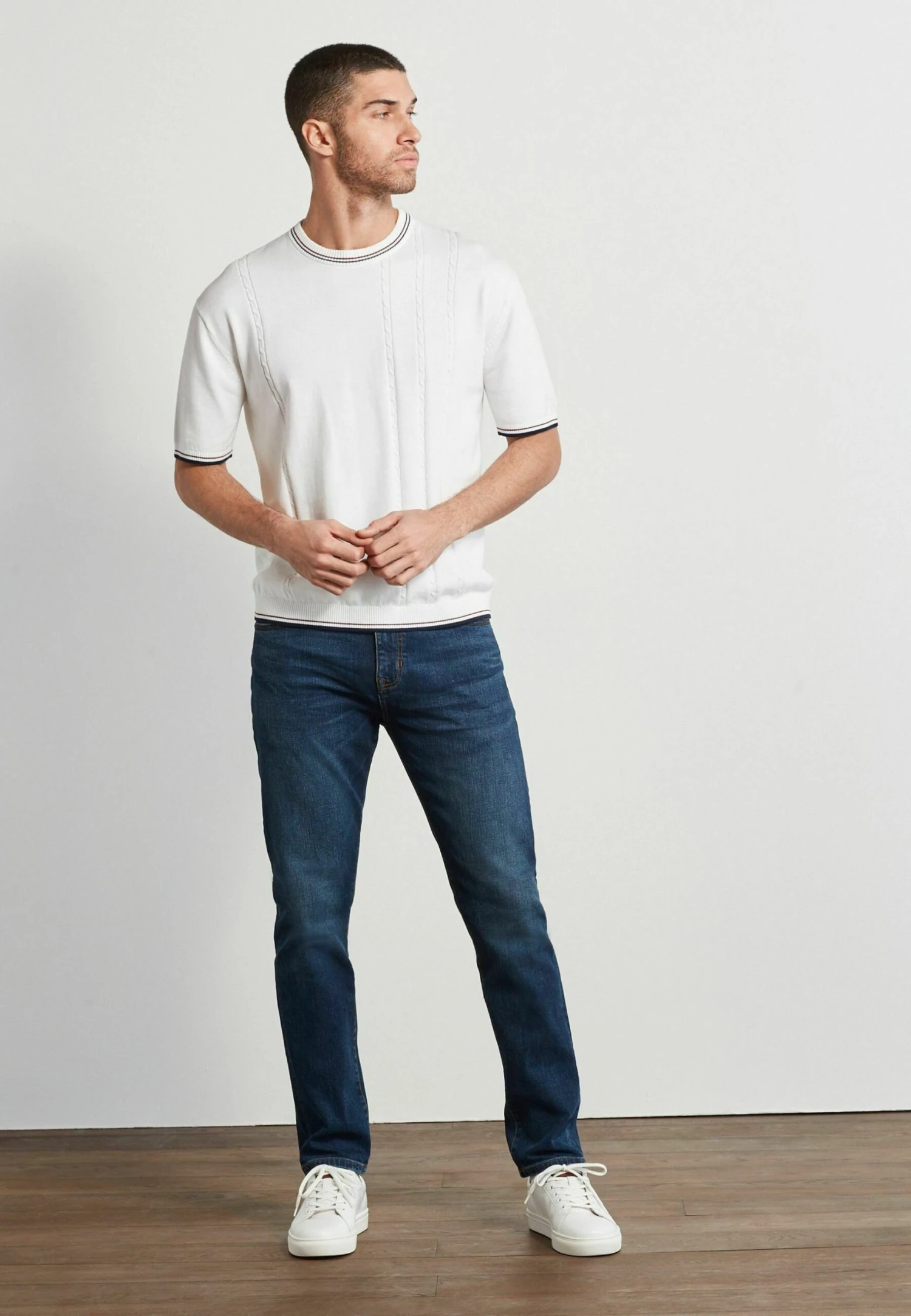 Next Premium Aus Schwerem - Vaqueros Slim Fit - Indigo Blue 3 Next Premium Aus Schwerem - Vaqueros Slim Fit - Indigo Blue