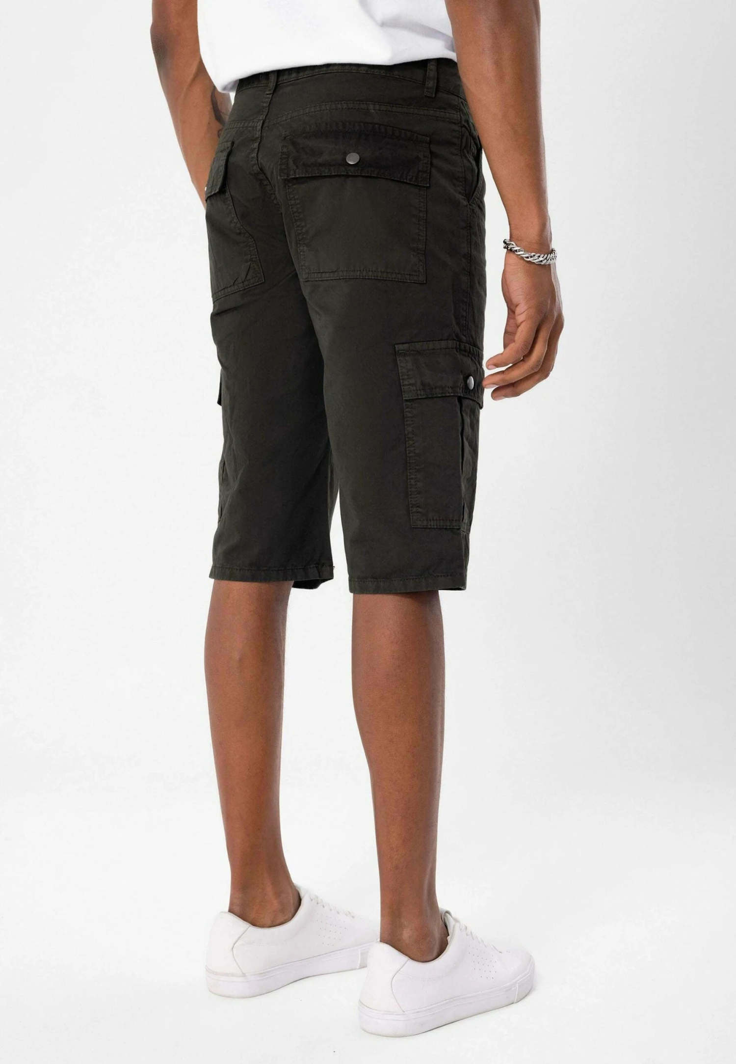 Shorts Vaqueros - Khaki 5 Shorts Vaqueros - Khaki - Imagen 3