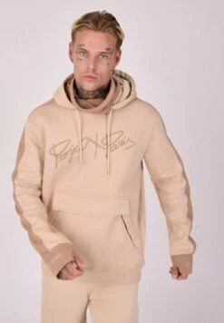 Bicolore - Jersey Con Capucha - Beige