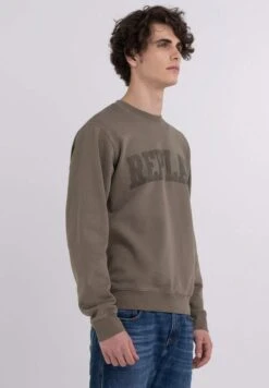 Replay Sudadera - Verde Piedra -Solid Ventas 887dd42a17644905b52852ed1534e3d9