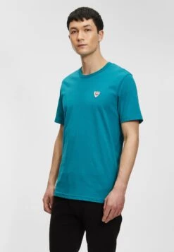 Rossignol Logo Plain Tee - Camiseta Básica - Dark Emerald