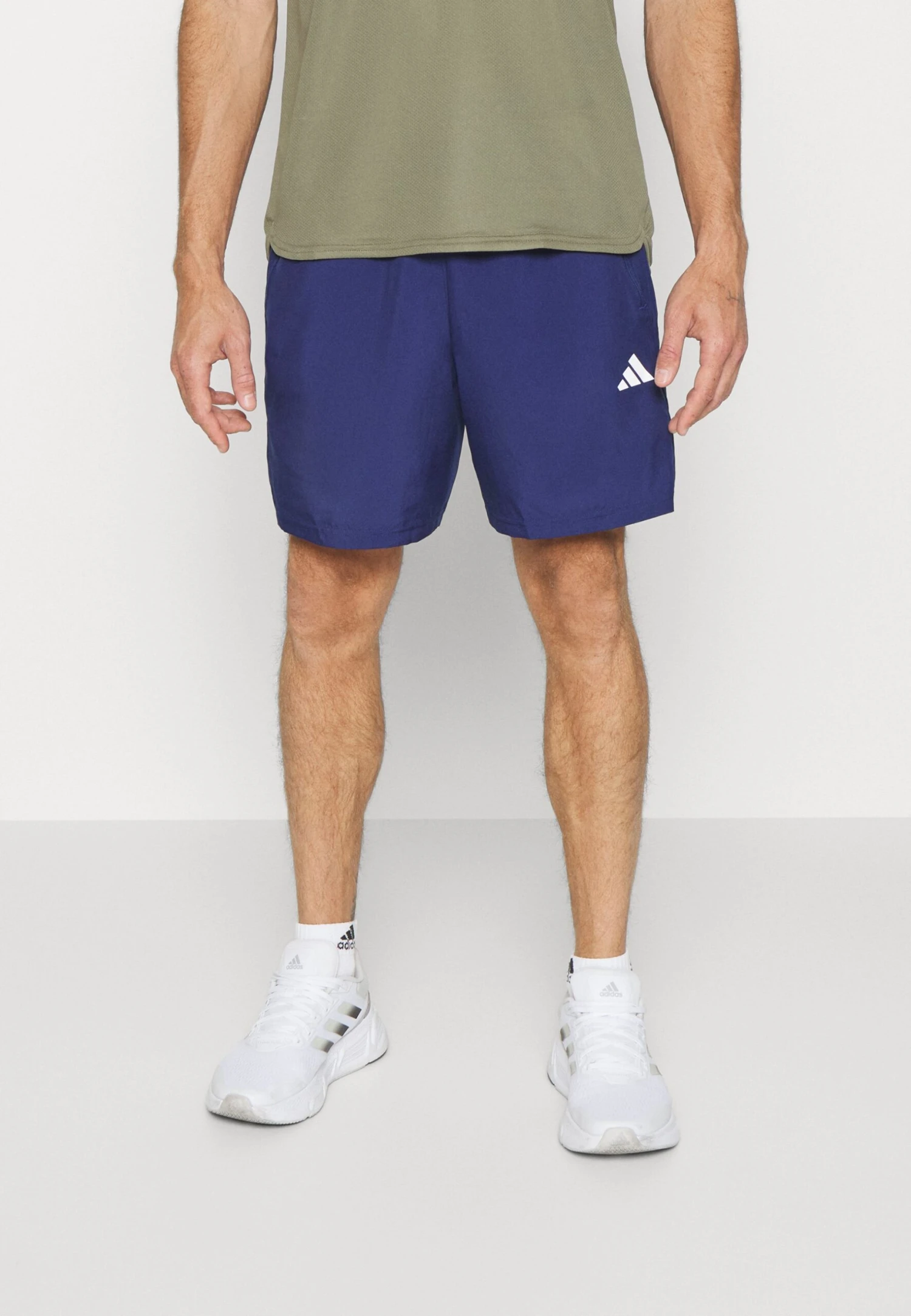 ADIDAS PERFORMANCE Pantalón Corto De Deporte - Dark Blue/White 3 ADIDAS PERFORMANCE Pantalón Corto De Deporte - Dark Blue/White