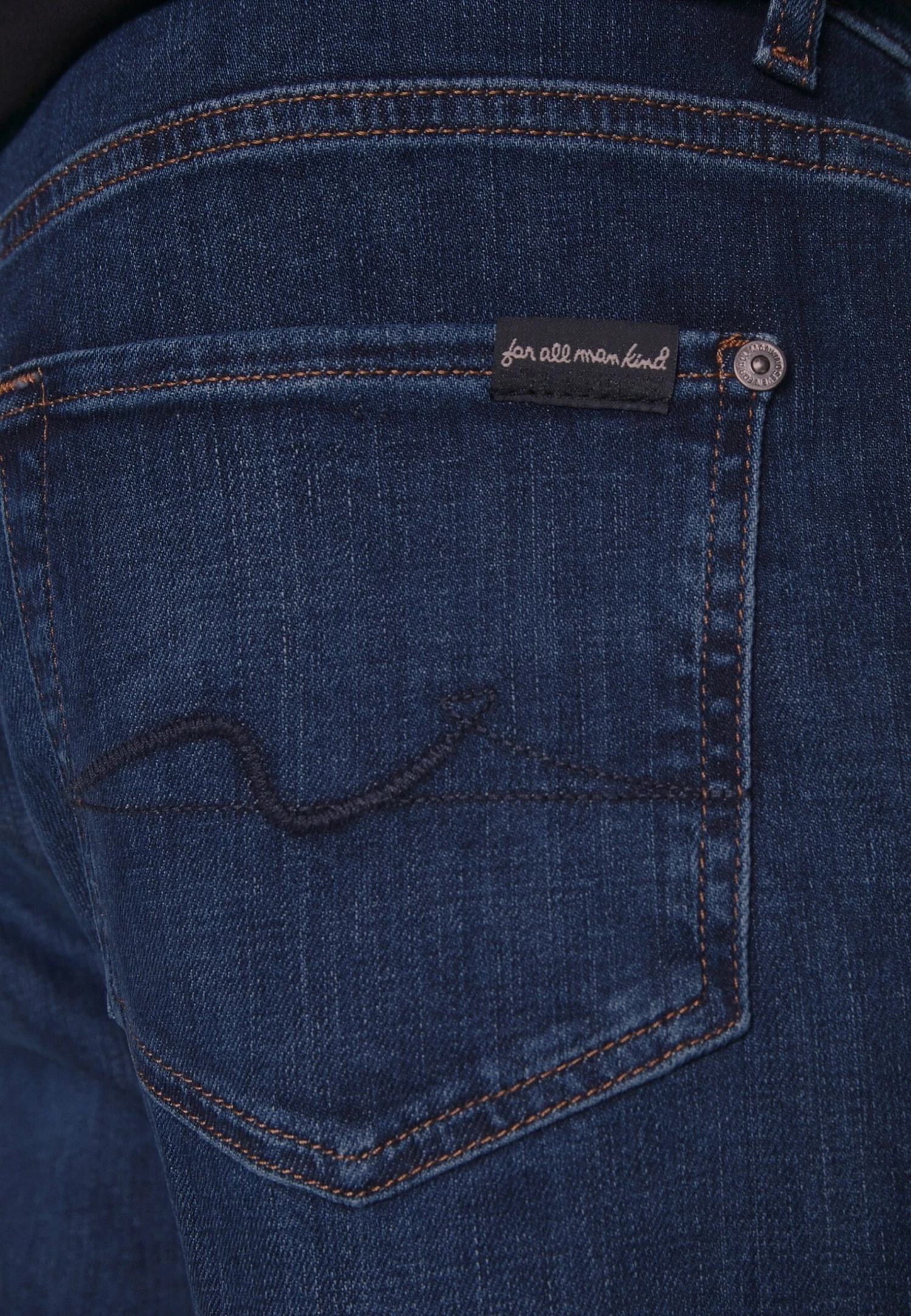 7 For All Mankind Slimmy Tapered - Vaqueros Tapered - Dark Blue 7 7 For All Mankind Slimmy Tapered - Vaqueros Tapered - Dark Blue - Imagen 5