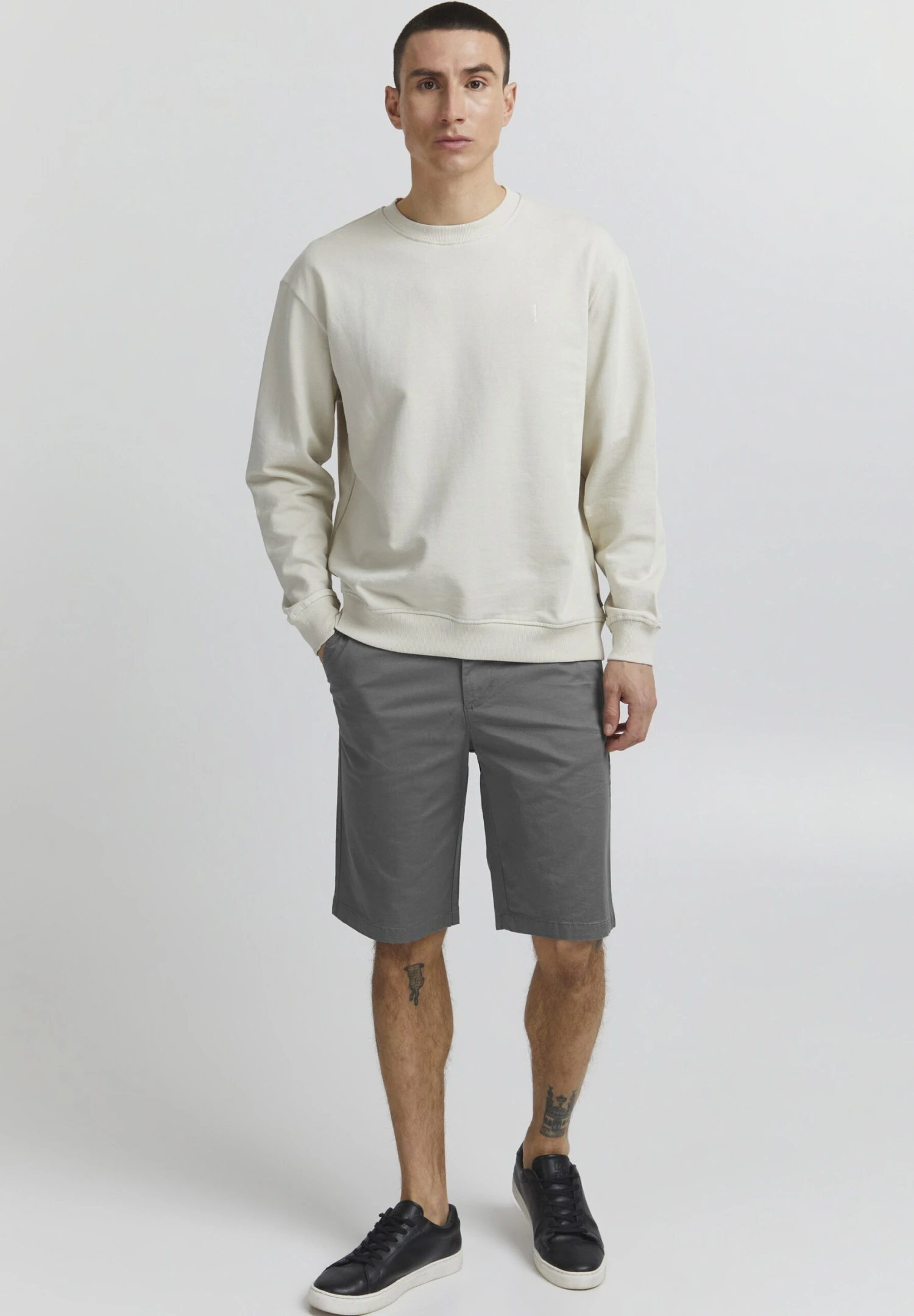 Solid Sdbishop - Shorts - Mid Grey 4 Solid Sdbishop - Shorts - Mid Grey - Imagen 2