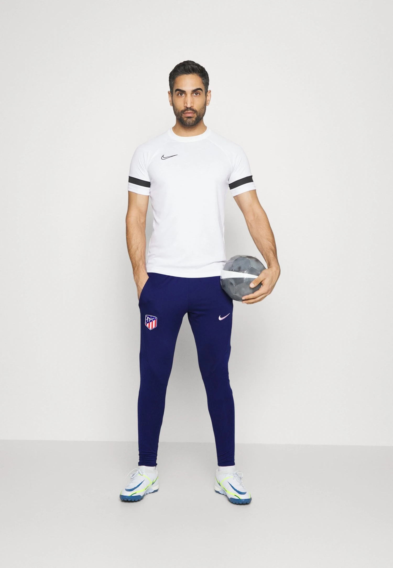 Nike Performance Atletico Madrid Strike Pant - Equipación De Clubes - Blue Void/Regal Pink 4 Nike Performance Atletico Madrid Strike Pant - Equipación De Clubes - Blue Void/Regal Pink - Imagen 2