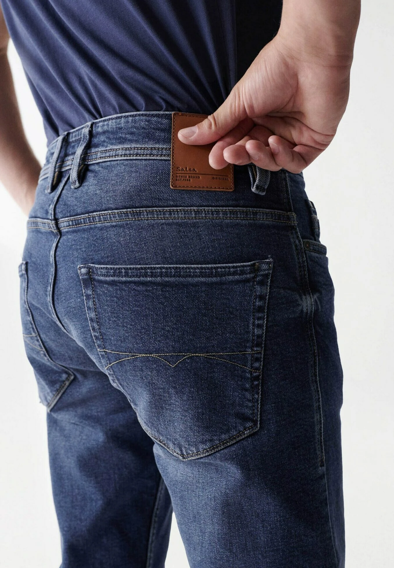 Vaqueros Slim Fit - Blue 6 Vaqueros Slim Fit - Blue - Imagen 4