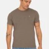 3 Pack- Camiseta Básica - Beige Baby Blue Brown