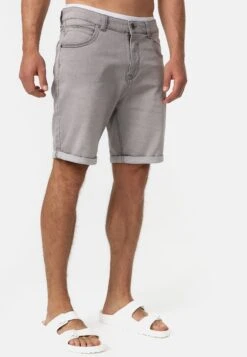 Indicode Jeans Lonar - Shorts Vaqueros - Lt Grey 10 Indicode Jeans Lonar - Shorts Vaqueros - Lt Grey -Solid Ventas 94b19fb82c034a42b2c53d99a3af71fb