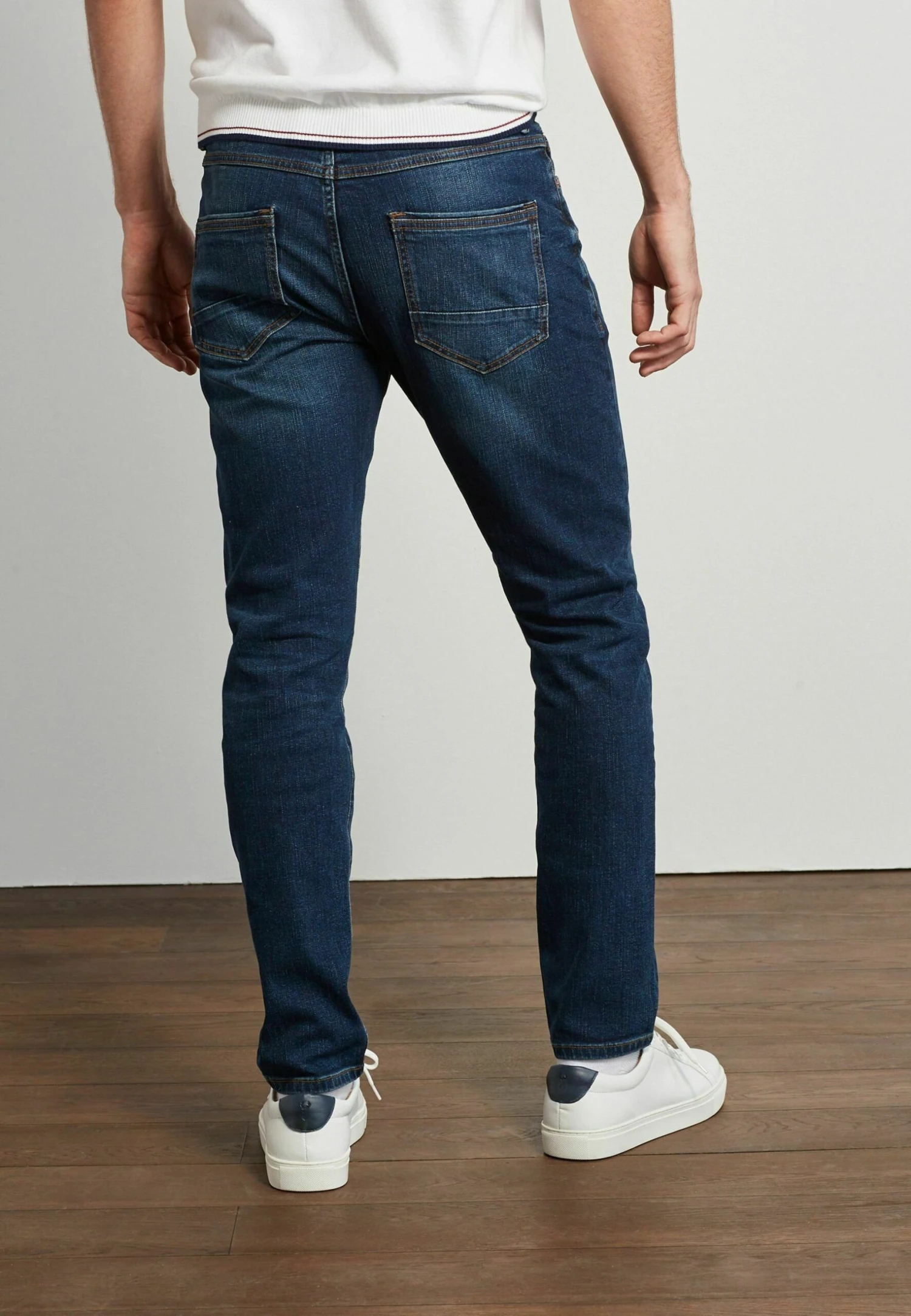 Next Premium Aus Schwerem - Vaqueros Slim Fit - Indigo Blue 4 Next Premium Aus Schwerem - Vaqueros Slim Fit - Indigo Blue - Imagen 2