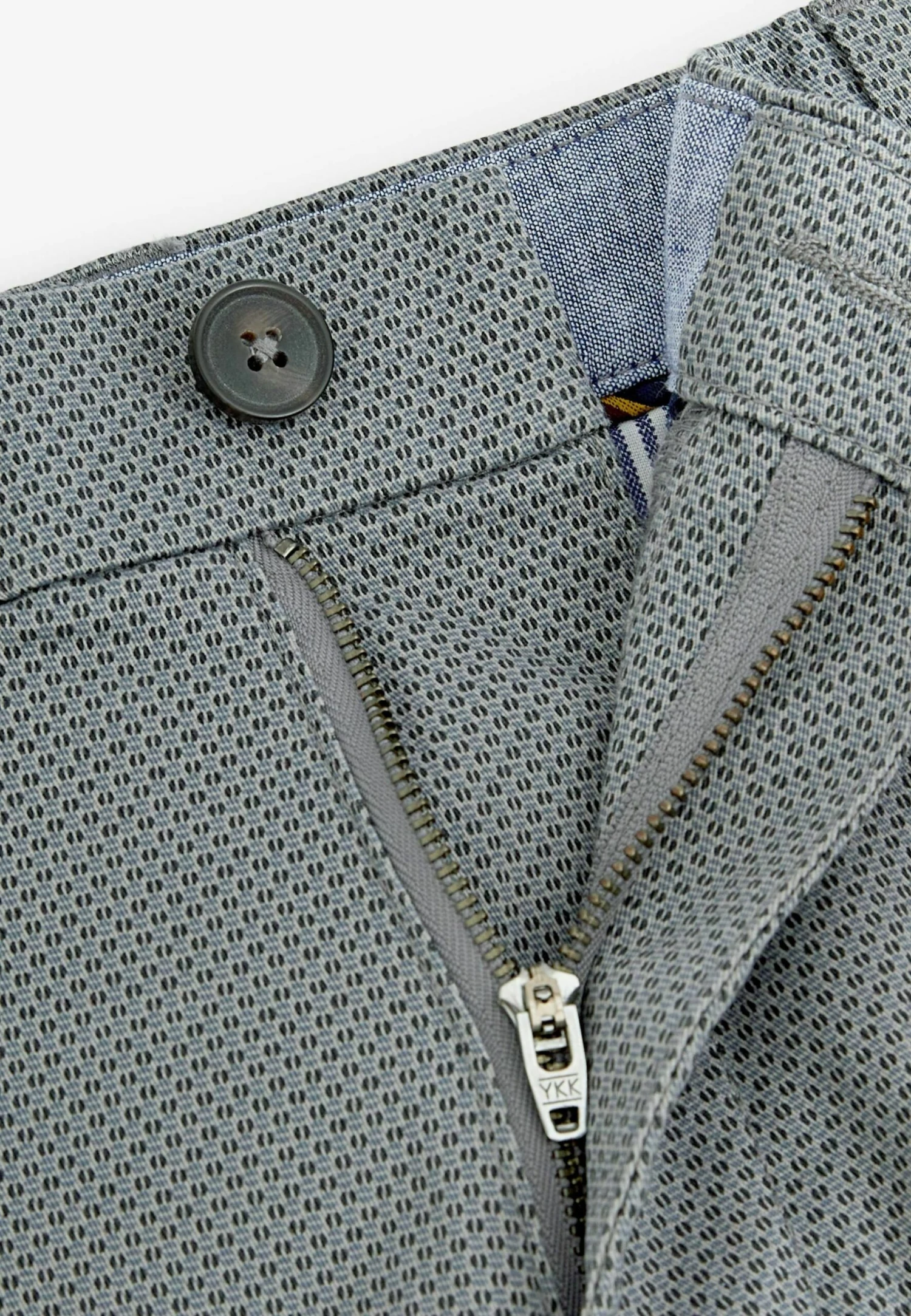 Next Stretch Chino - Shorts - Grey Print 8 Next Stretch Chino - Shorts - Grey Print - Imagen 6