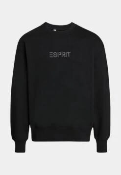 ESPRIT Mit Logo-Aufnäher Mit Nieten - Sudadera - Black -Solid Ventas 9b3d7da0d2714c19b6cb92357e387b99
