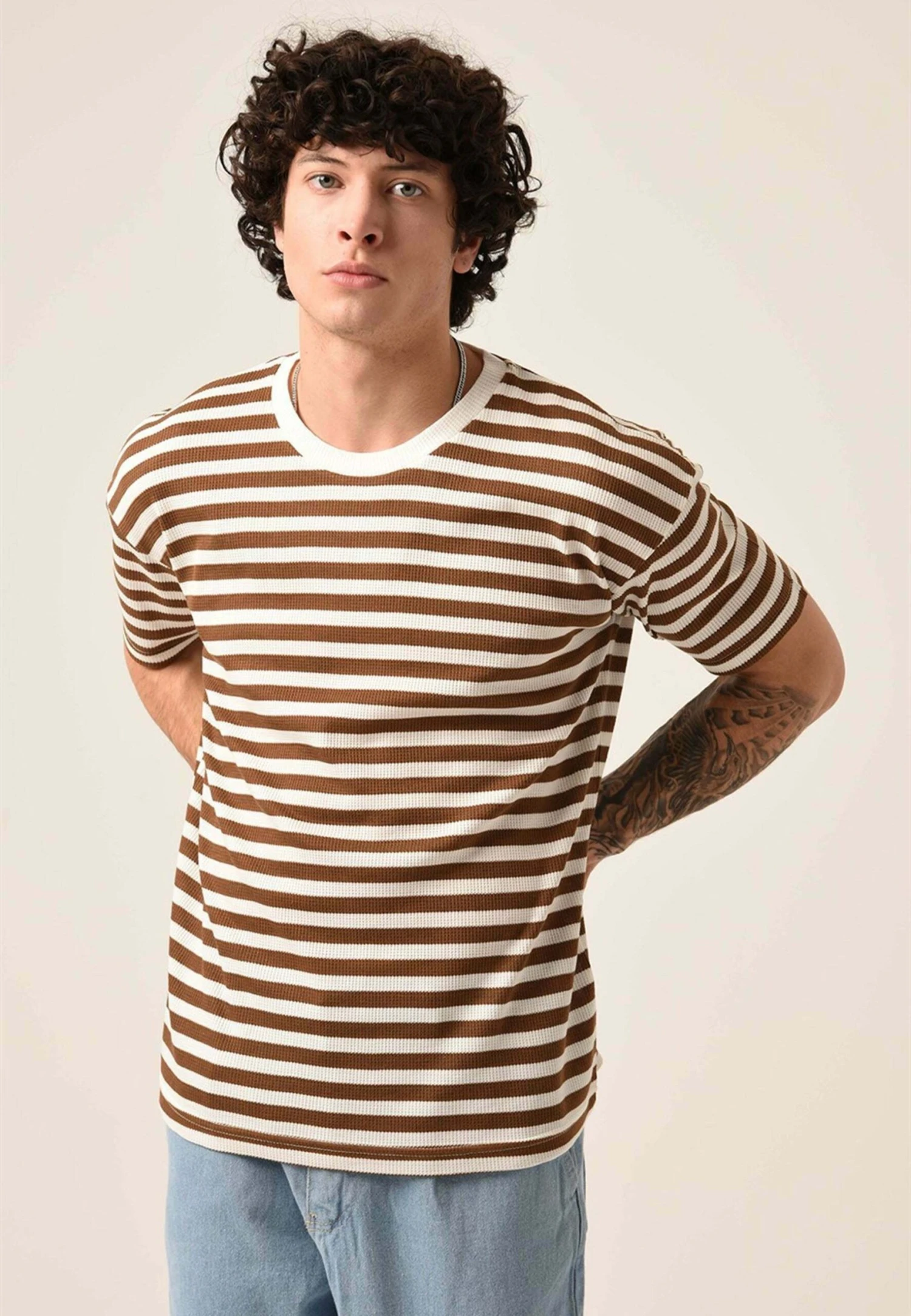 Camiseta Estampada - Brown 3 Camiseta Estampada - Brown