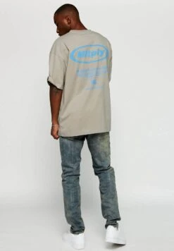 Vaqueros Rectos - Blaugrau -Solid Ventas 9ebeddf5a9db4446992412de13e7fa0f