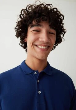 Colmar Originals Stretch- Polo - Blue -Solid Ventas a043189a51664512b347b30fe0881a64