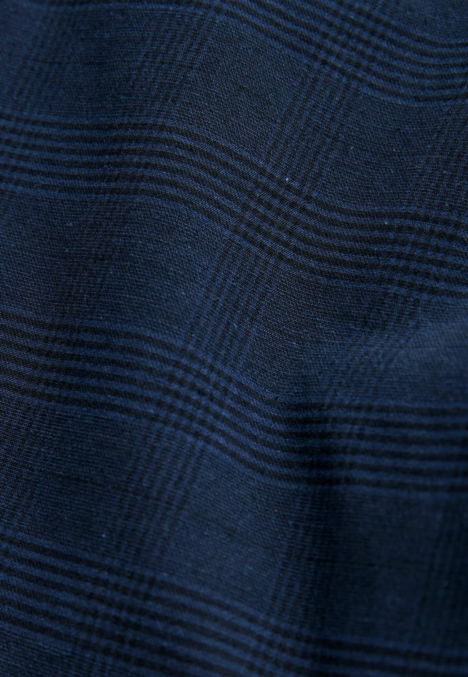 Next Check- Pantalones Chinos - Navy Blue Tonal Check 7 Next Check- Pantalones Chinos - Navy Blue Tonal Check - Imagen 5