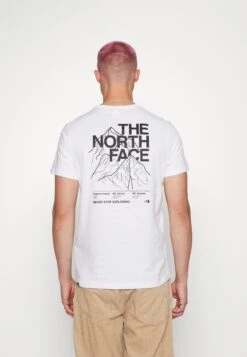 The North Face Mountain Outline Tee - Camiseta Estampada - White/Black 13 The North Face Mountain Outline Tee - Camiseta Estampada - White/Black -Solid Ventas a1ebc62a55cb44cc8c40922f650a94d5