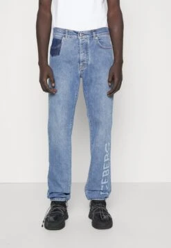 Iceberg Pantalone- Vaqueros Rectos - Indaco