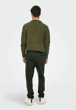 Only & Sons Onslinus - Pantalones - Winter Moss -Solid Ventas a2d3d02f6d874368985f9a5ed29be3d1