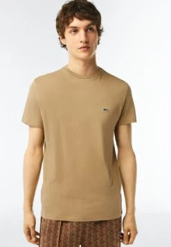 Lacoste Camiseta Básica - Beige