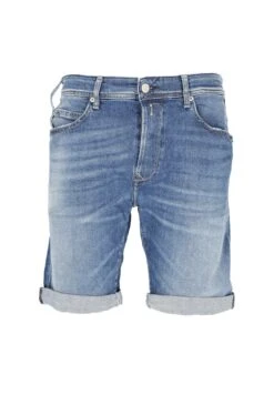 Replay Td-Short - Shorts Vaqueros - Blau