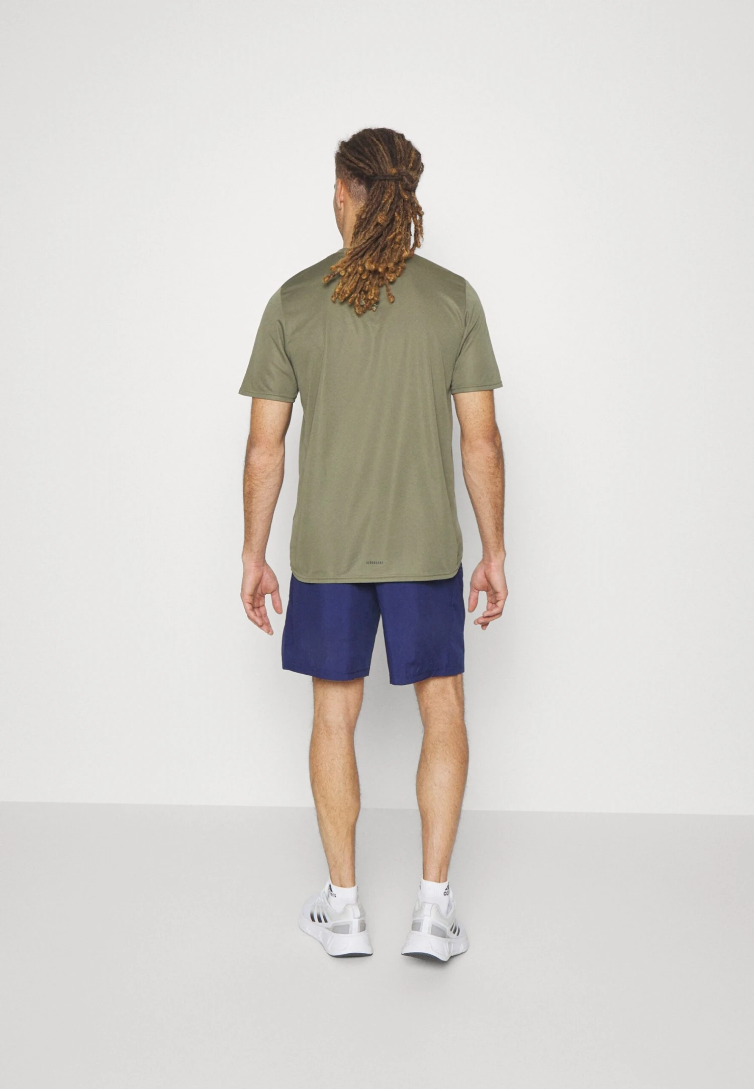 ADIDAS PERFORMANCE Pantalón Corto De Deporte - Dark Blue/White 5 ADIDAS PERFORMANCE Pantalón Corto De Deporte - Dark Blue/White - Imagen 3