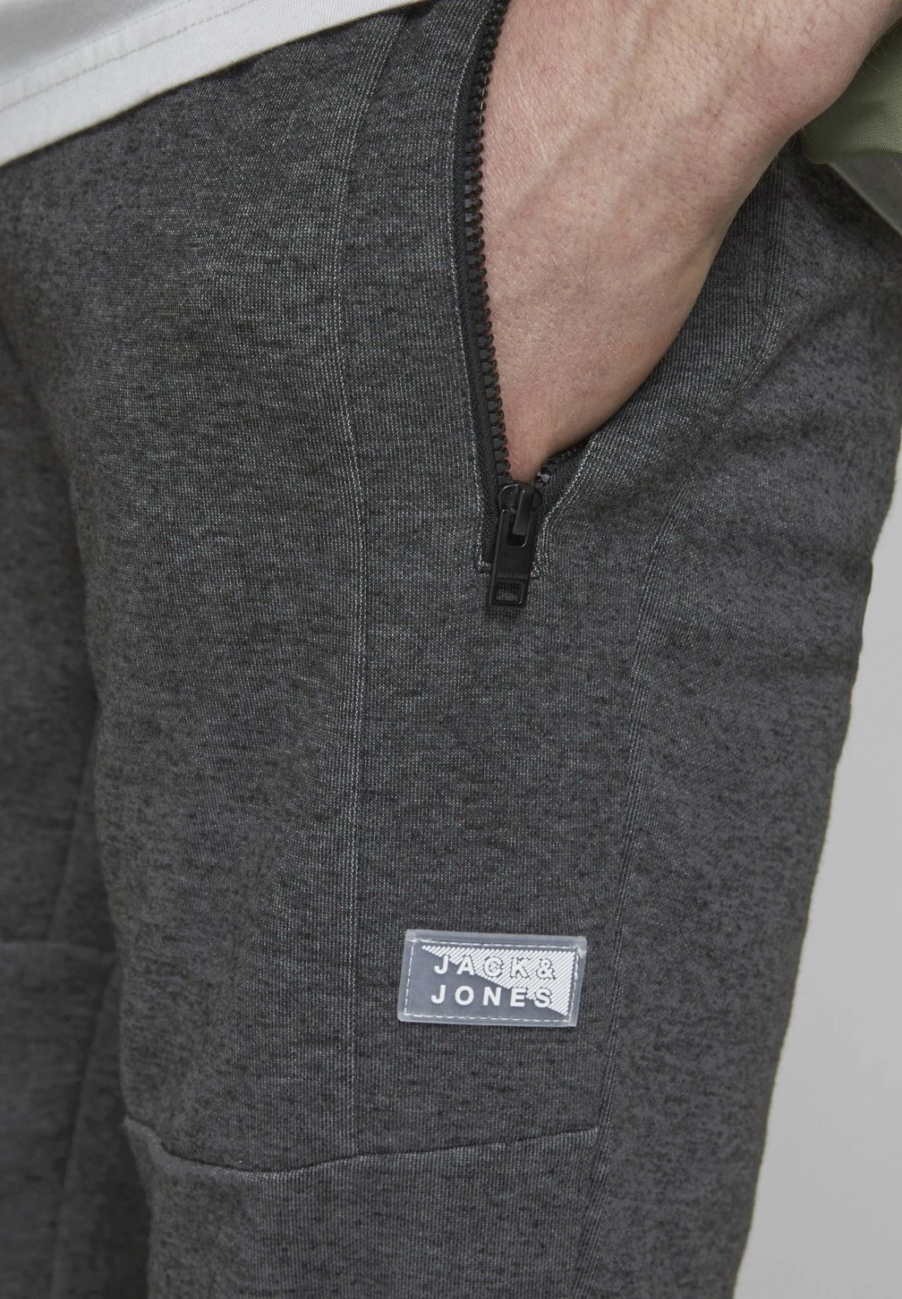 Jack & Jones Pantalones Deportivos - Dark Grey Melange 3 Jack & Jones Pantalones Deportivos - Dark Grey Melange