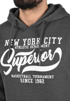 Indicode Jeans Idgalileri - Jersey Con Capucha - Grey Mix -Solid Ventas aa05889a84954d00b48e94ebb3e6efa5