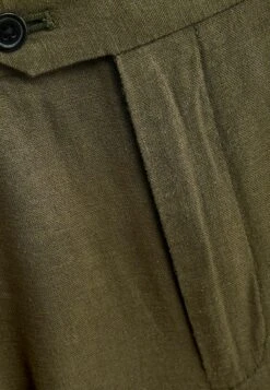 Next Pleated Front Tapered - Pantalones Chinos - Khaki Green 13 Next Pleated Front Tapered - Pantalones Chinos - Khaki Green -Solid Ventas ab752f10931d4ed1957e62c5f8c2b013