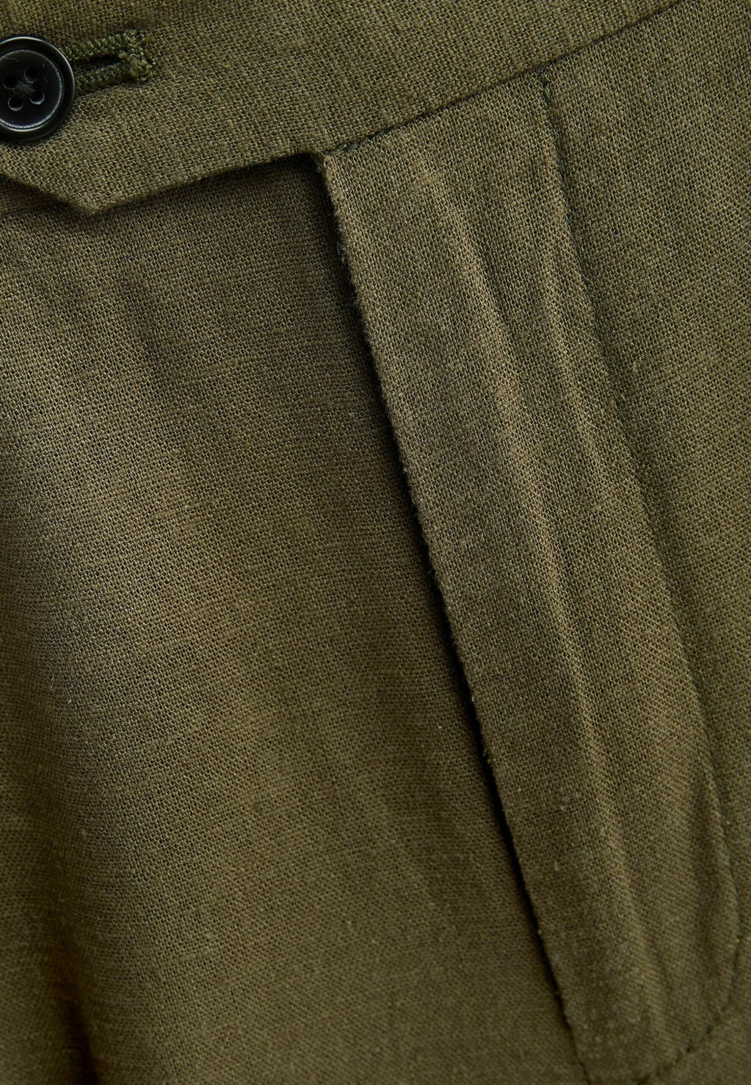 Next Pleated Front Tapered - Pantalones Chinos - Khaki Green 8 Next Pleated Front Tapered - Pantalones Chinos - Khaki Green - Imagen 6
